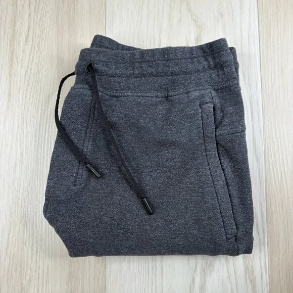 Lululemon Mens Gray Soft Lightweight Drawstring Athletic Sweat Shorts Size L - Picture 1 of 12